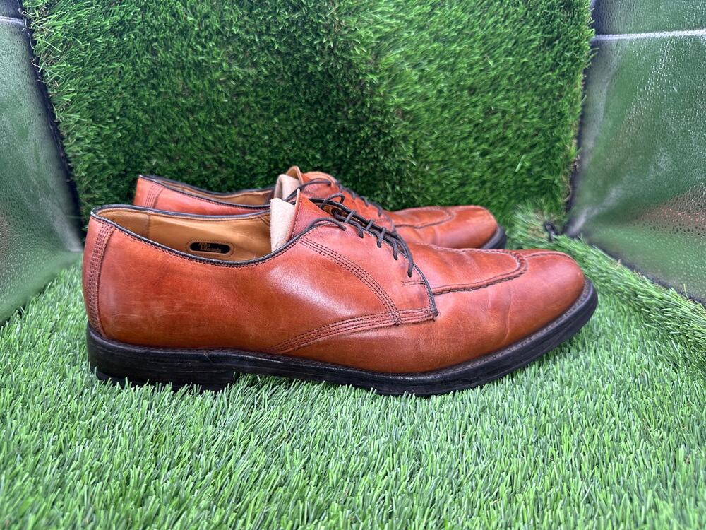 Allen Edmonds Dress Shoes Men's 14B Brown Leather Oxford Formal Business Brogues